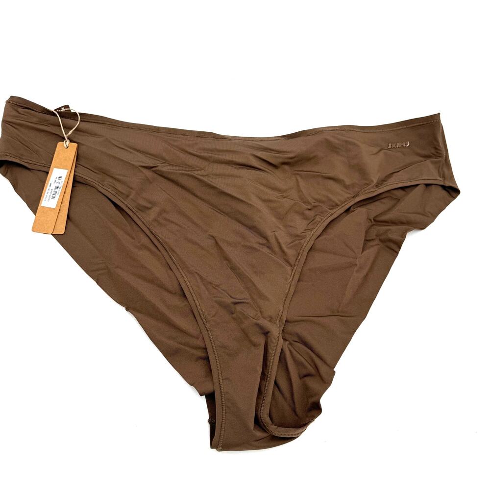 Skims Fits Everybody Cheeky Brief Brown Oxide Panties New with tags Size 4X